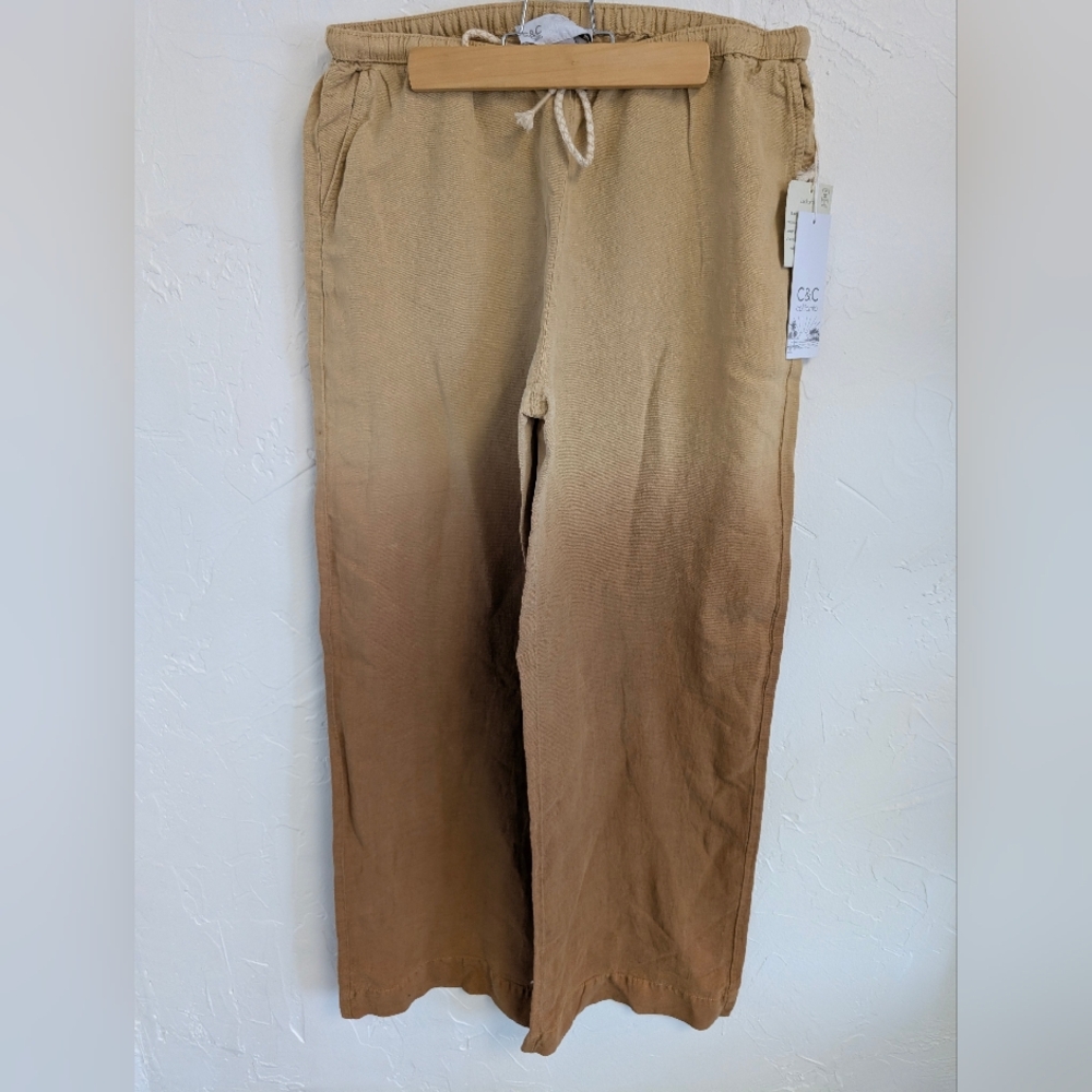 C.C Women's Tan Ombre Pants